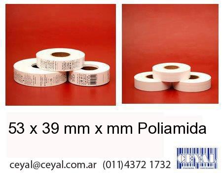 53 x 39 mm x mm Poliamida