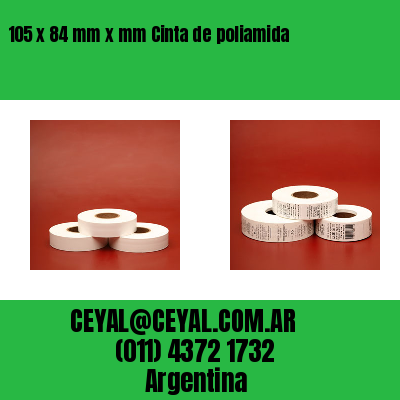 105 x 84 mm x mm Cinta de poliamida