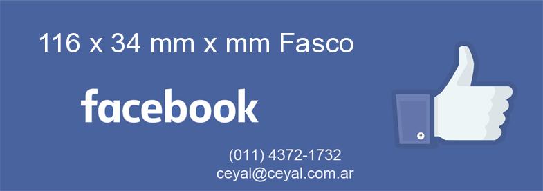 116 x 34 mm x mm Fasco