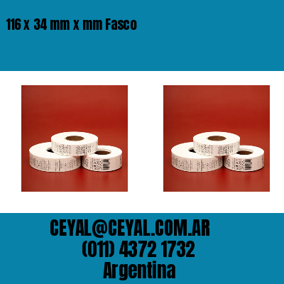 116 x 34 mm x mm Fasco