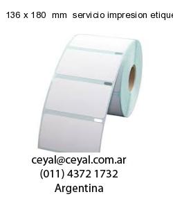 136 x 180  mm  servicio impresion etiquetas numeradas