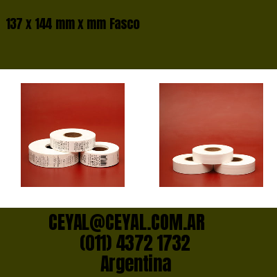 137 x 144 mm x mm Fasco