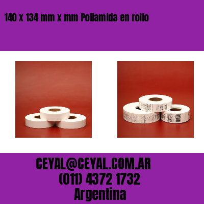 140 x 134 mm x mm Poliamida en rollo