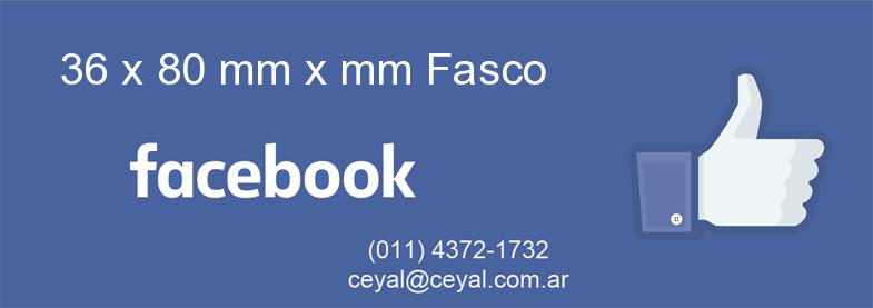 36 x 80 mm x mm Fasco