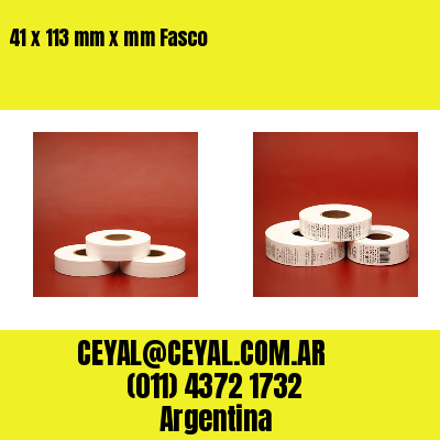 41 x 113 mm x mm Fasco