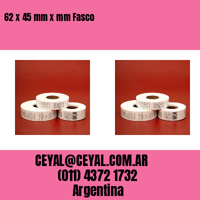 62 x 45 mm x mm Fasco