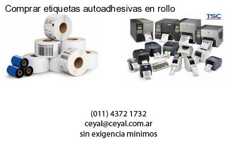 Comprar etiquetas autoadhesivas en rollo