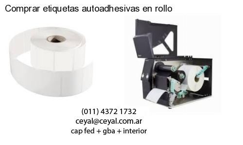 Comprar etiquetas autoadhesivas en rollo