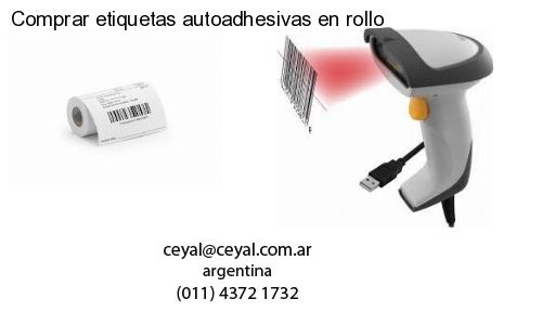 Comprar etiquetas autoadhesivas en rollo