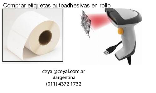 Comprar etiquetas autoadhesivas en rollo