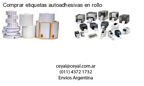 Comprar etiquetas autoadhesivas en rollo