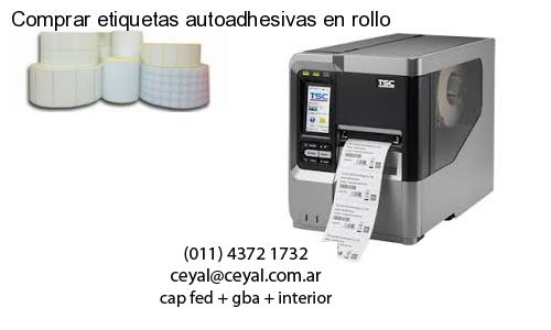 Comprar etiquetas autoadhesivas en rollo