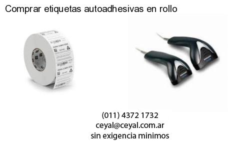Comprar etiquetas autoadhesivas en rollo
