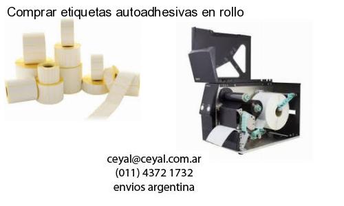 Comprar etiquetas autoadhesivas en rollo