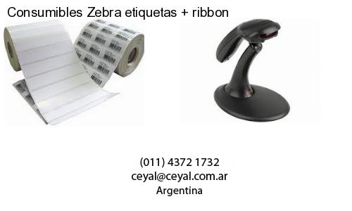 Consumibles Zebra etiquetas   ribbon