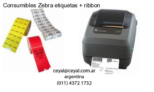 Consumibles Zebra etiquetas   ribbon