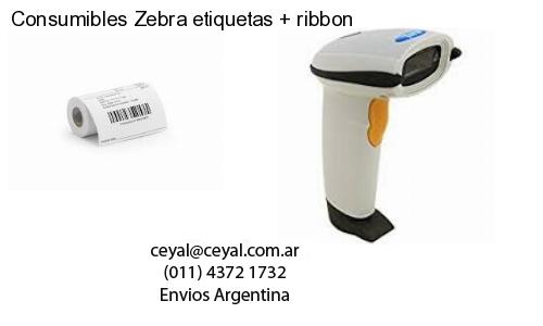 Consumibles Zebra etiquetas   ribbon