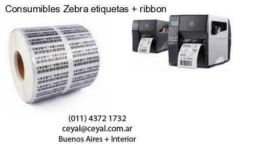 Consumibles Zebra etiquetas   ribbon