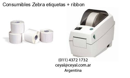 Consumibles Zebra etiquetas   ribbon