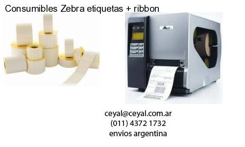 Consumibles Zebra etiquetas   ribbon