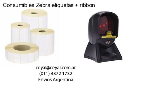 Consumibles Zebra etiquetas   ribbon
