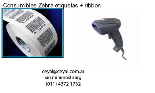 Consumibles Zebra etiquetas   ribbon
