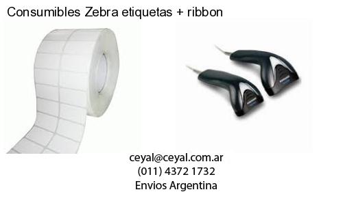 Consumibles Zebra etiquetas   ribbon