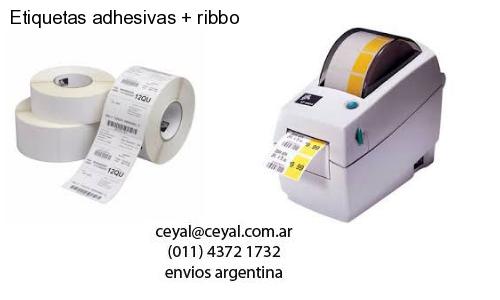 Etiquetas adhesivas   ribbo