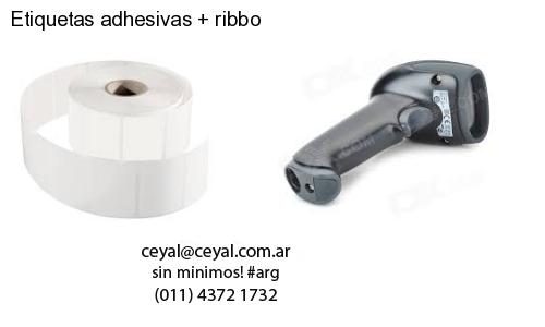 Etiquetas adhesivas   ribbo