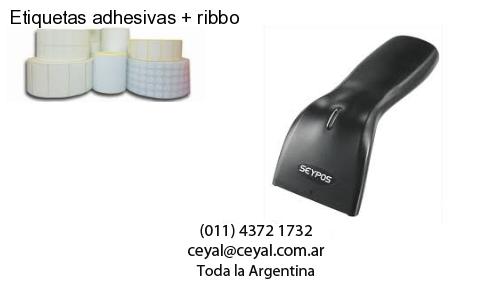Etiquetas adhesivas   ribbo