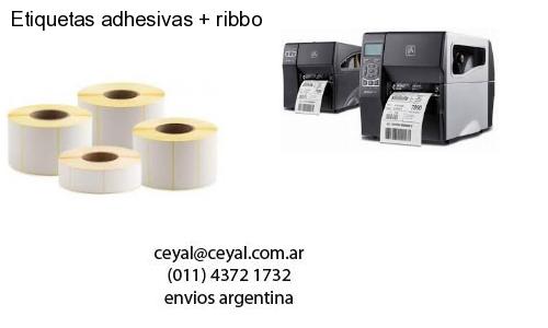 Etiquetas adhesivas   ribbo