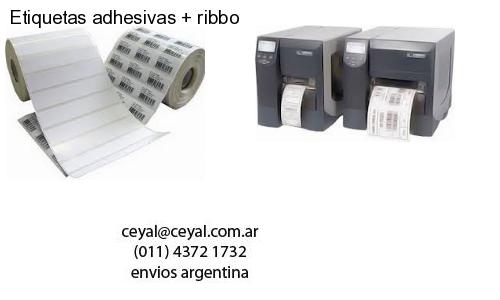 Etiquetas adhesivas   ribbo