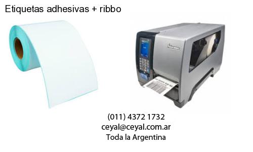 Etiquetas adhesivas   ribbo