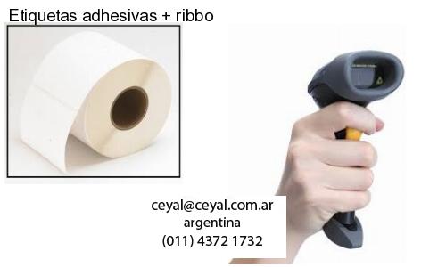 Etiquetas adhesivas   ribbo