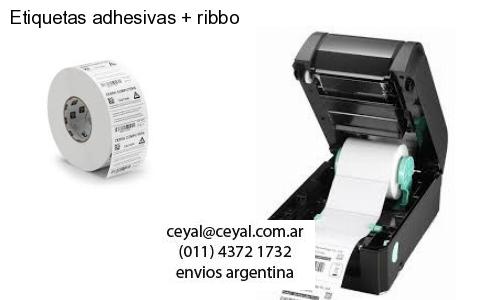 Etiquetas adhesivas   ribbo
