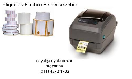 Etiquetas   ribbon   service zebra