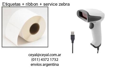 Etiquetas   ribbon   service zebra