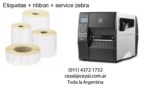 Etiquetas   ribbon   service zebra