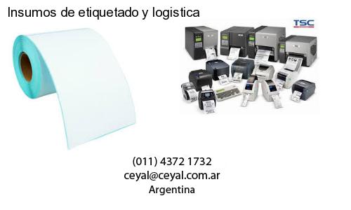 Insumos de etiquetado y logistica