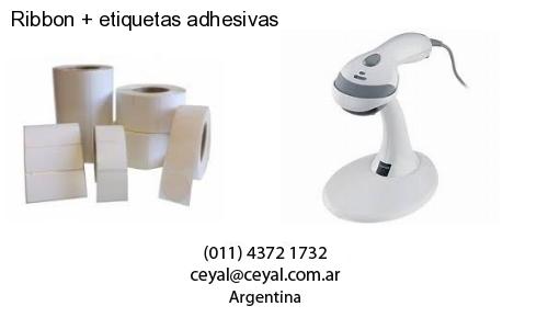 Ribbon etiquetas adhesivas