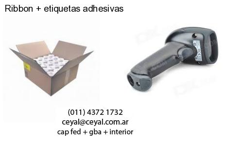 Ribbon   etiquetas adhesivas