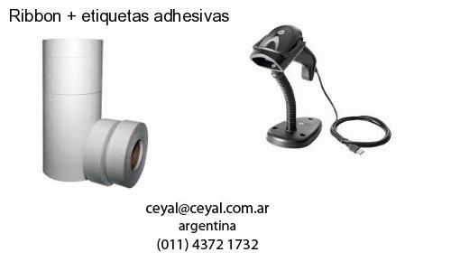 Ribbon etiquetas adhesivas