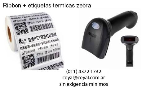 Ribbon   etiquetas termicas zebra