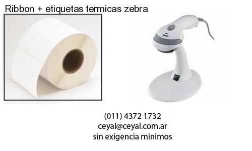 Ribbon etiquetas termicas zebra
