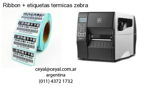 Ribbon   etiquetas termicas zebra