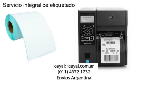 Servicio integral de etiquetado