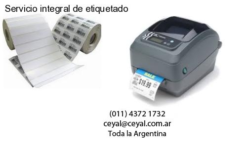 Servicio integral de etiquetado