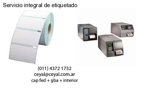 Servicio integral de etiquetado