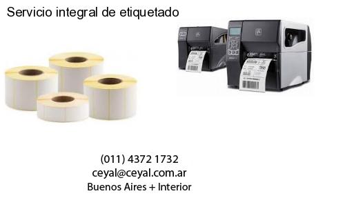 Servicio integral de etiquetado