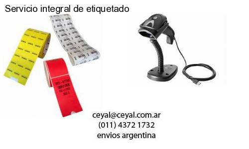 Servicio integral de etiquetado